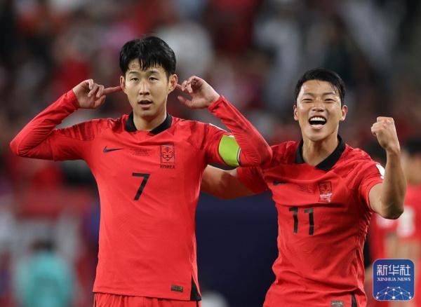亚洲杯｜韩国队晋级四强