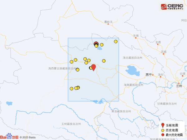 青海海西发生地震 青海海西发生地震