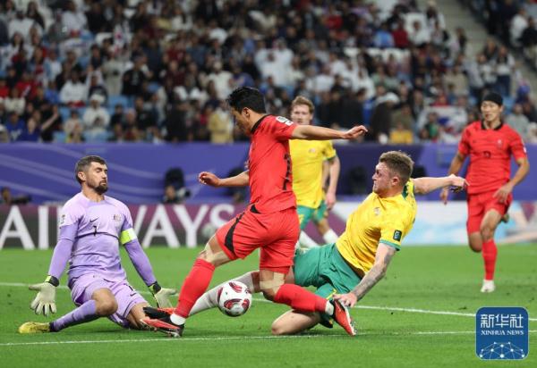 亚洲杯｜韩国队晋级四强