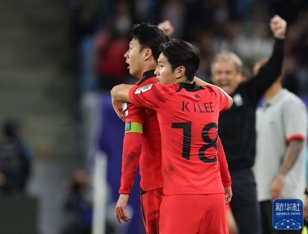 亚洲杯｜韩国队晋级四强