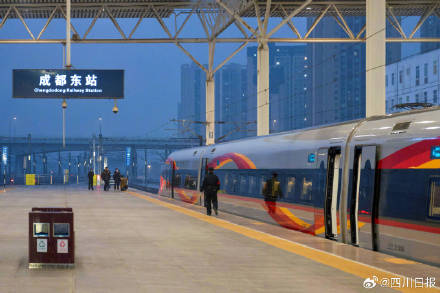2月5日至9日，巴中至成都间将加开列车