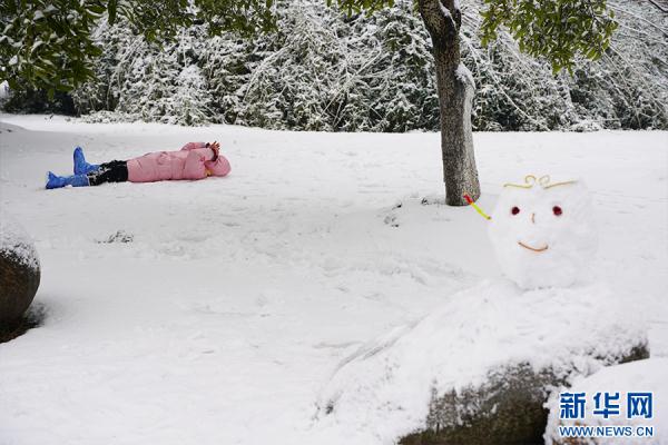 湖北武汉:立春迎飞雪 湖北武汉:立春迎飞雪