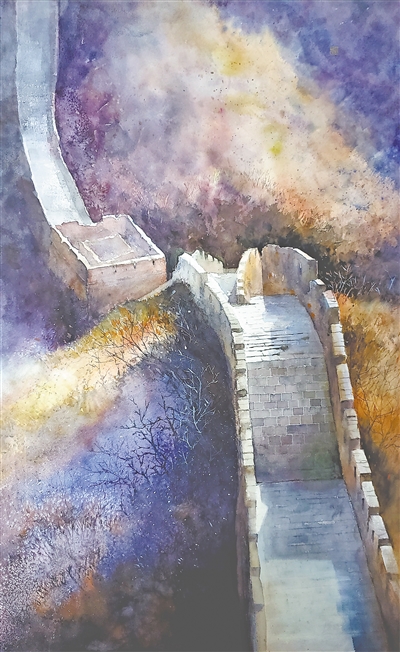 浓墨重彩绘写长城画卷 浓墨重彩绘写长城画卷