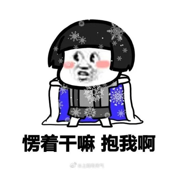 上海下雪了！“头皮雪”何如不算雪？裹紧大衣，大风蓝色预警高挂