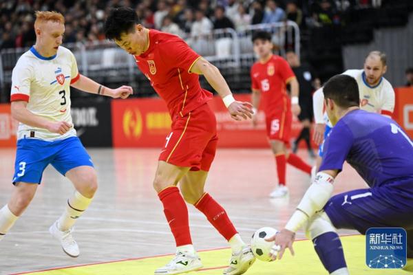 五人制足球国际邀请赛:中国队不敌捷克队 五人制足球国际邀请赛:中国队不敌捷克队