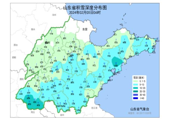 最深12厘米！昨夜山东迎大范围降雪，今起除这2市，都是晴天