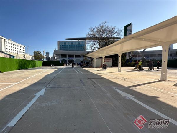 昆明火车站北广场停车场全天候对社会开放 昆明火车站北广场停车场全天候对社会开放