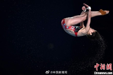 全红婵首夺世锦赛单人金牌
