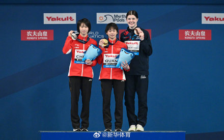 全红婵首夺世锦赛跳水女单10米台冠军