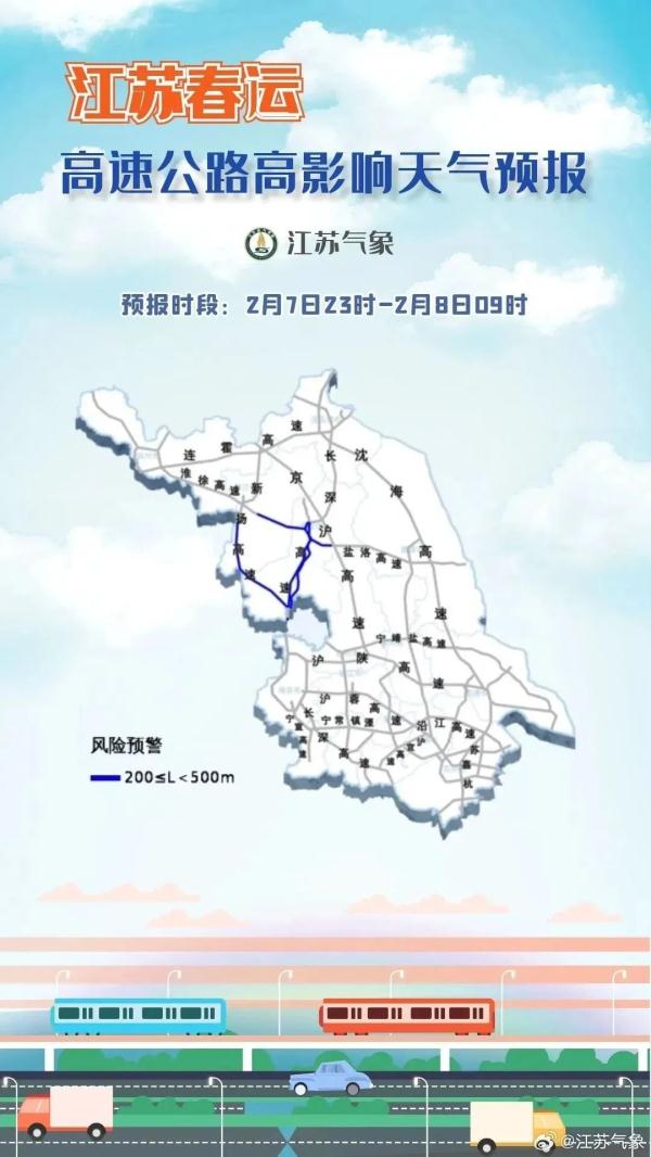 江苏：零下5℃注意防冻！继续发布道路结冰橙色预警