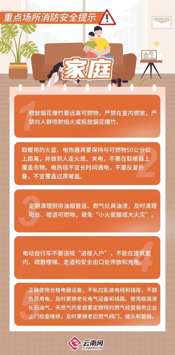 春节将至，这份消防安全提示请收好！