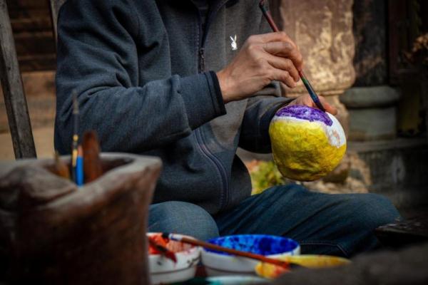 德阳什邡:年味渐浓 非遗“笑脸壳”迎新春 德阳什邡:年味渐浓 非遗“笑脸壳”迎新春