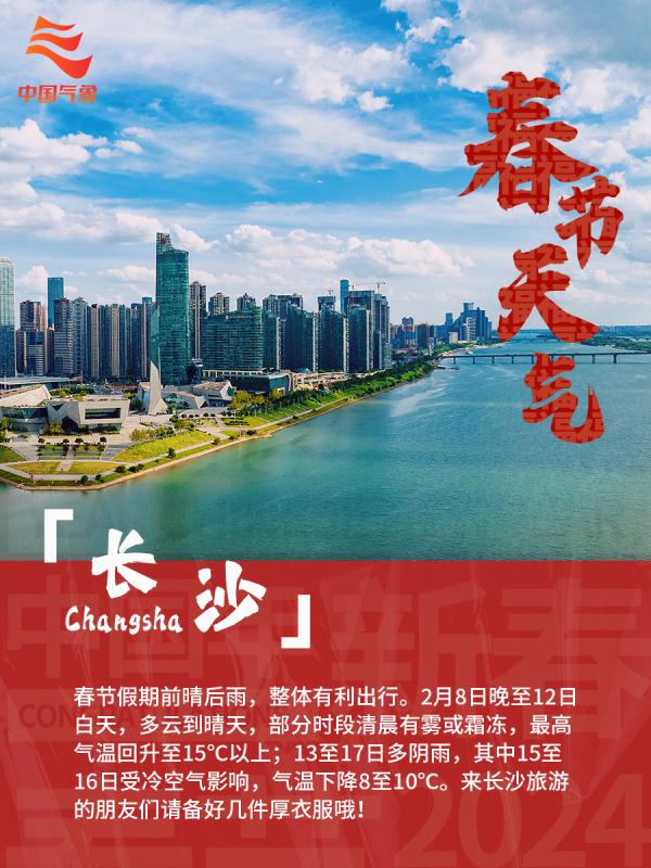 关注！2024年春节假期天气预报发布！