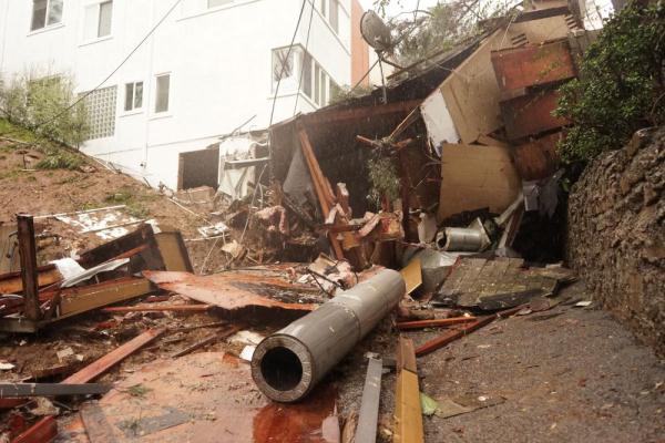 美国加州遭遇极端天气