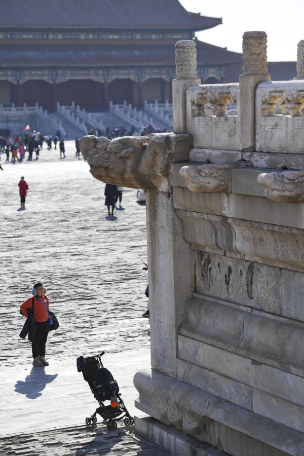 北京中轴线上观中国龙