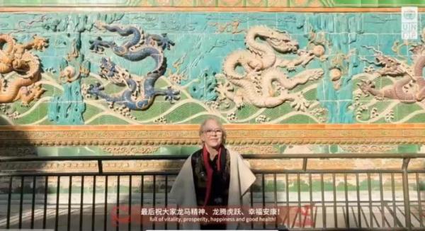 联合国开发计划署驻华代表京城“寻龙” &nbsp;用中文讲龙的故事