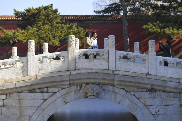 北京中轴线上观中国龙