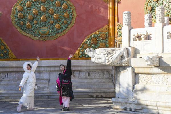 北京中轴线上观中国龙