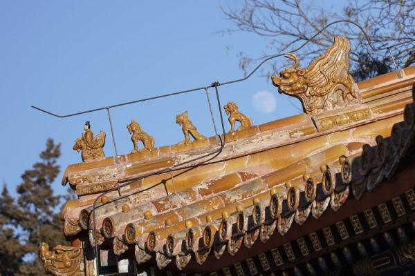 北京中轴线上观中国龙