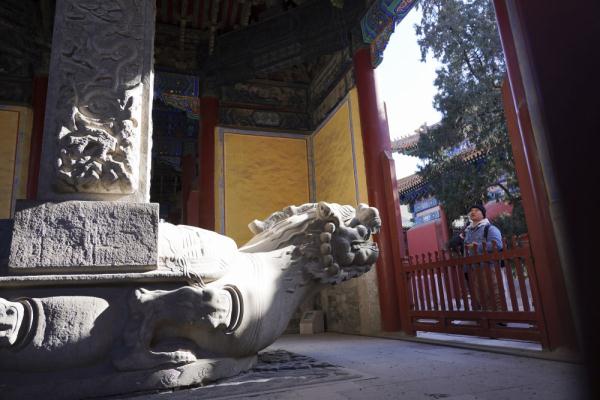 北京中轴线上观中国龙