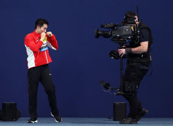 游泳世锦赛|王宗源、谢思埸包揽男子3米板冠亚军 游泳世锦赛|王宗源、谢思埸包揽男子3米板冠亚军