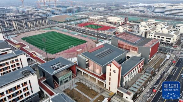 新华全媒+｜在雄安新区启动区感受“拔节生长”脉动