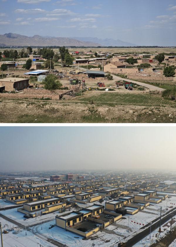 黄河“孤岛村”出河 &nbsp;迎来红火新生活