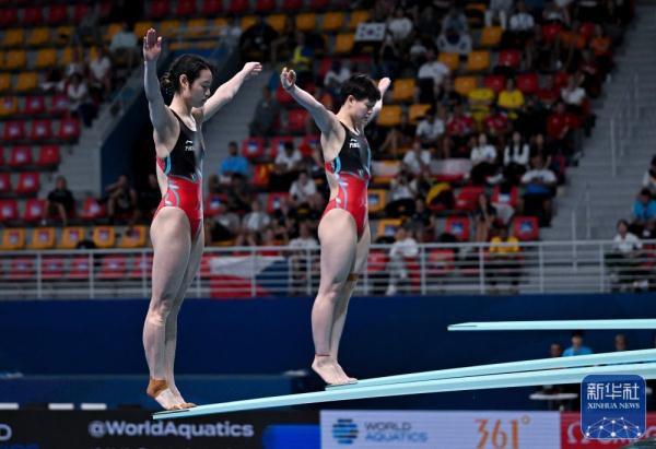 游泳世锦赛 | 跳水女子双人三米板决赛:陈艺文/昌雅妮夺得冠军 游泳世锦赛 | 跳水女子双人三米板决赛:陈艺文/昌雅妮夺得冠军