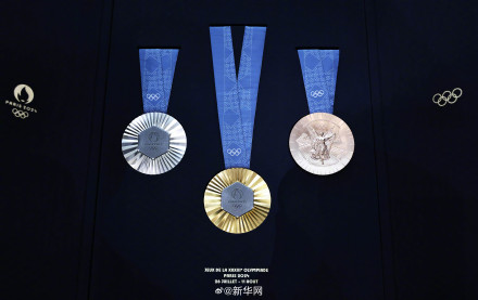 巴黎奥运奖牌亮相