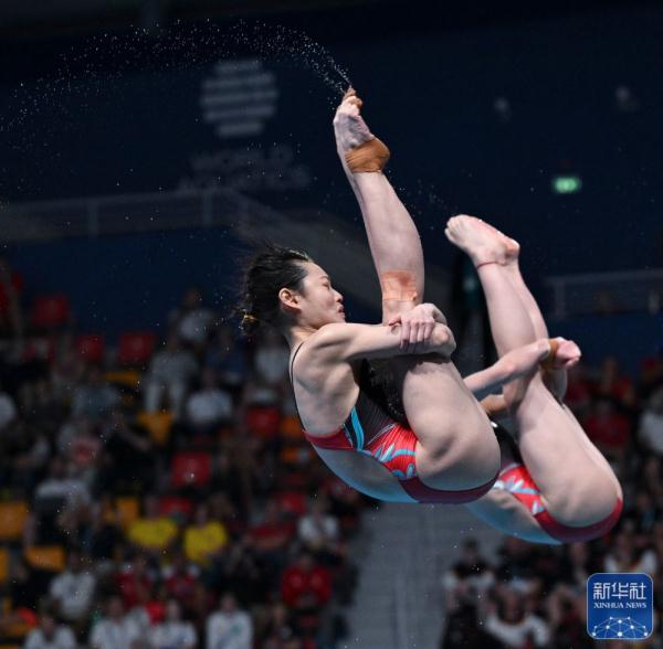 游泳世锦赛 | 跳水女子双人三米板决赛:陈艺文/昌雅妮夺得冠军 游泳世锦赛 | 跳水女子双人三米板决赛:陈艺文/昌雅妮夺得冠军