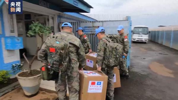 中国赴刚果（金）维和部队新春佳节坚守一线