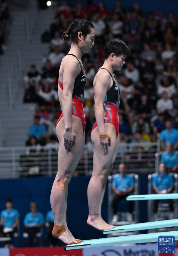 游泳世锦赛 | 跳水女子双人三米板决赛:陈艺文/昌雅妮夺得冠军 游泳世锦赛 | 跳水女子双人三米板决赛:陈艺文/昌雅妮夺得冠军