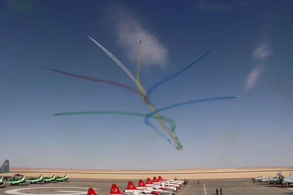 空军八一飞行表演队，圆满完成表演任务！