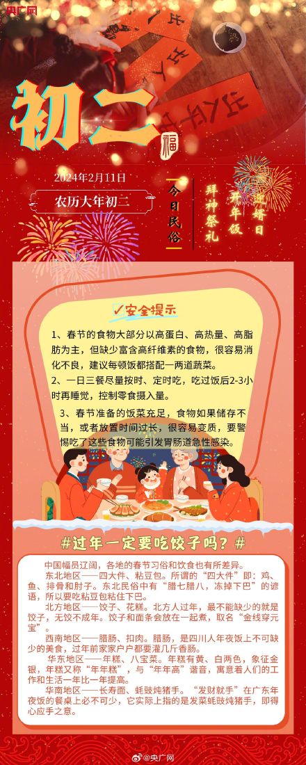 含龙量极高的龘什么意思？过年一定要吃饺子吗？回顾春节热知识！