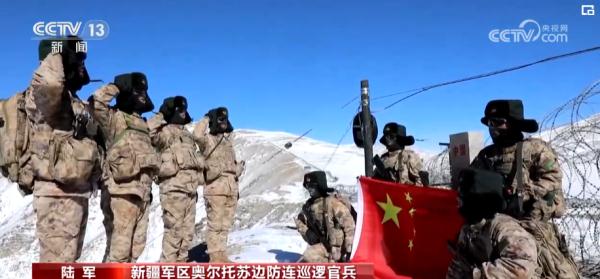 在边防海岛、雪域高原、异国他乡 子弟兵们在战位向祖国人民拜年