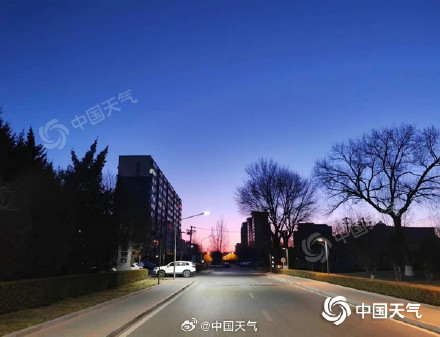 大年初一北京气温小幅回落 外出注意保暖
