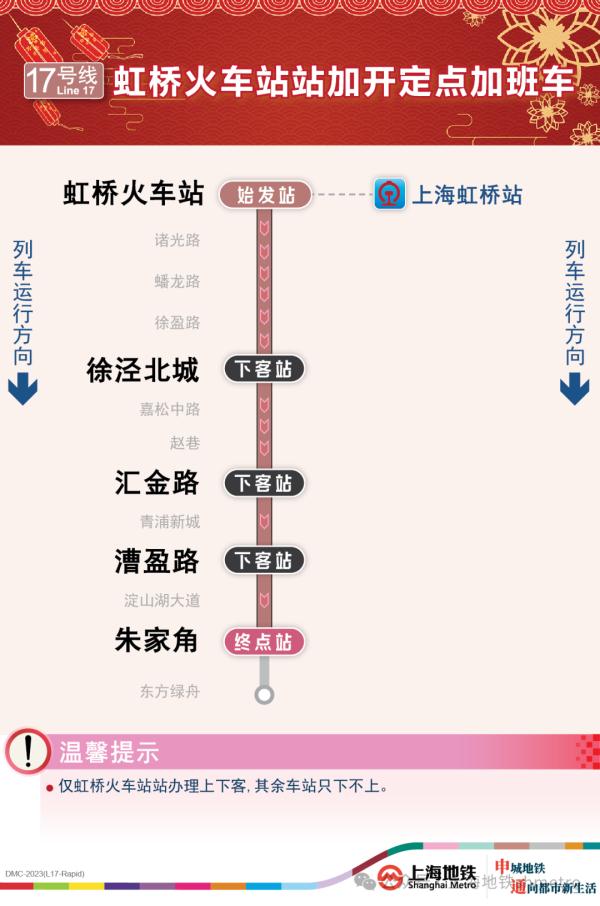 新年快乐！上海地铁春节运营有调整！这些路段12日起禁行