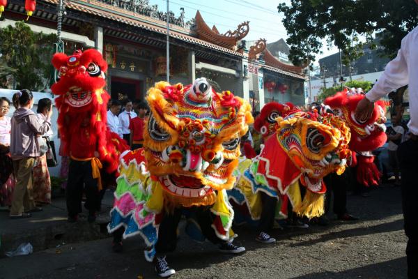 缅甸仰光：庆祝春节