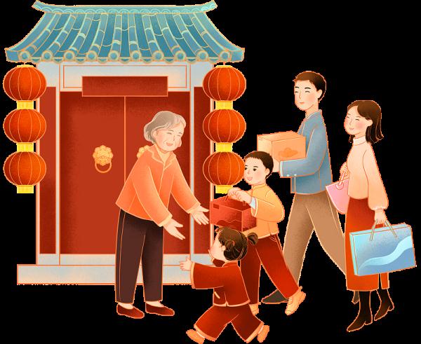 大年初二,回娘家! 大年初二,回娘家!