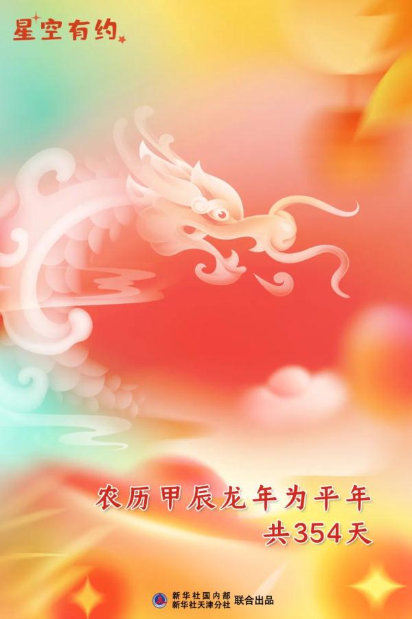 龙年比刚刚过去的兔年少30天？专家：19年7闰！