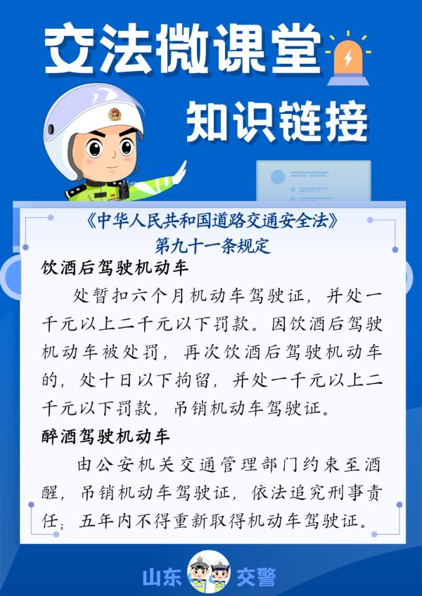 初二回娘家，菏泽交警给“姑爷们”提个醒：千万别酒驾！