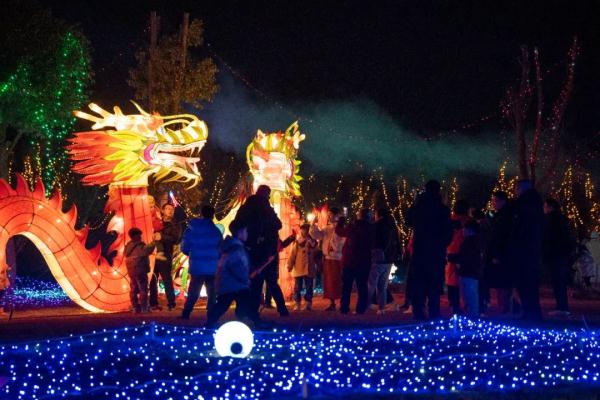 合肥这里有大型灯会