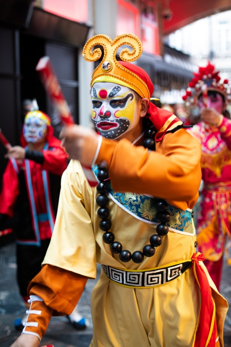 不止“快闪”! 龙年国家级非遗英歌首秀伦敦