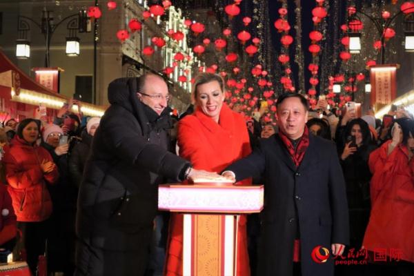 莫斯科开启春节系列庆祝活动 莫斯科开启春节系列庆祝活动