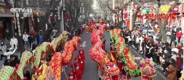 锦绣中国年｜锣鼓喧天闹新春 民俗活动年味浓