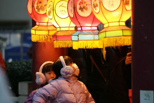 日本横滨：中华街庆祝龙年春节