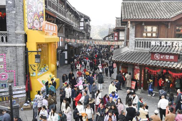 锦绣中国年丨千年古镇人气十足 锦绣中国年丨千年古镇人气十足