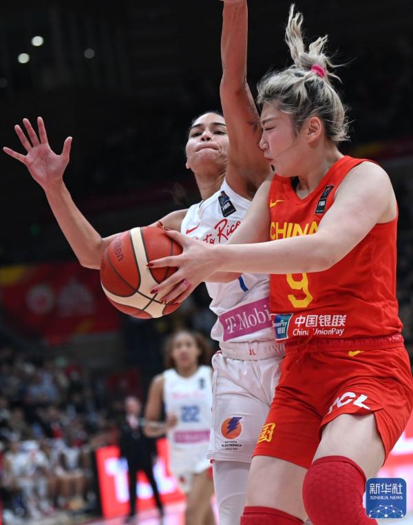 篮球｜2024国际篮联奥运女篮资格赛：中国队胜波多黎各队