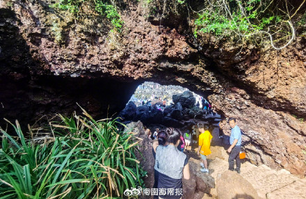 春节到儋州龙门激浪去赶海