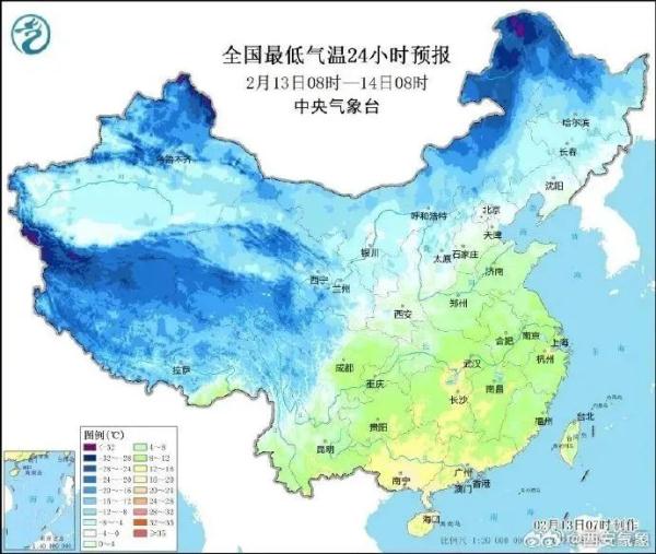 龙年首场寒潮来袭，陕西将迎大风降温降雪天气